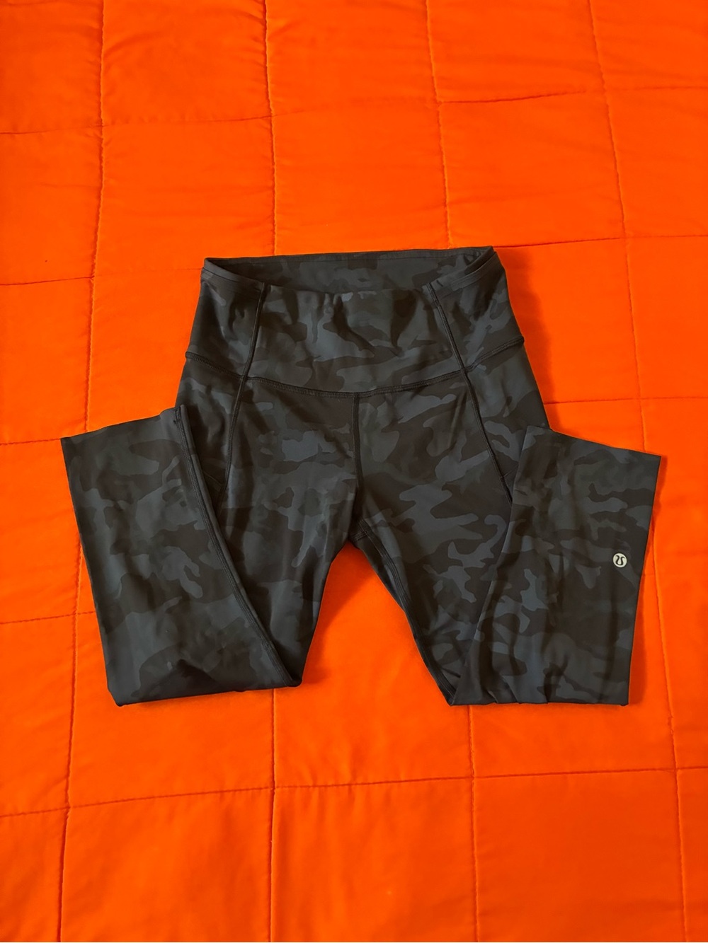 Lululemon Leggings Womens 6 Camo High Rise Athletic Activewear Gym
